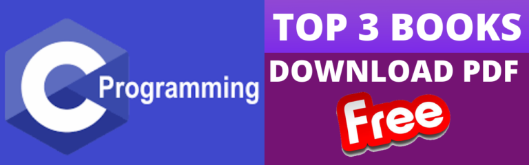 Read more about the article DOWNLOAD TOP 3 C PROGRAMMING BOOKS FOR FREE | PDF DOWNLOAD