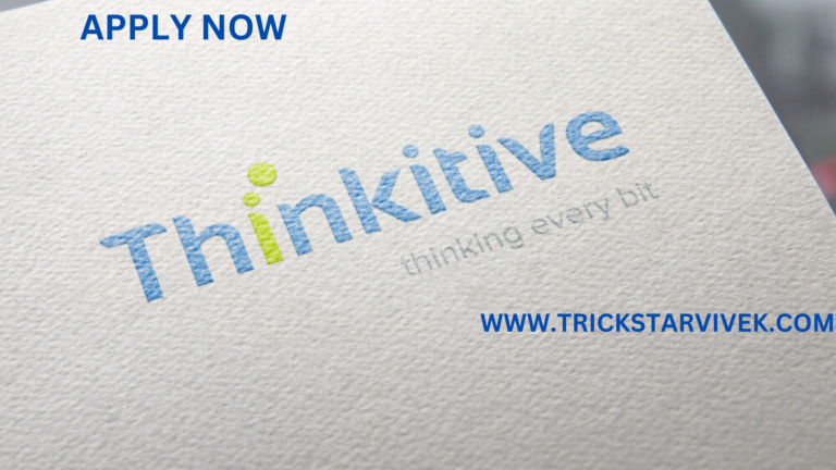 Read more about the article Thinkitive Off Campus Drive is Hiring Trainee Software Engineer for 2023